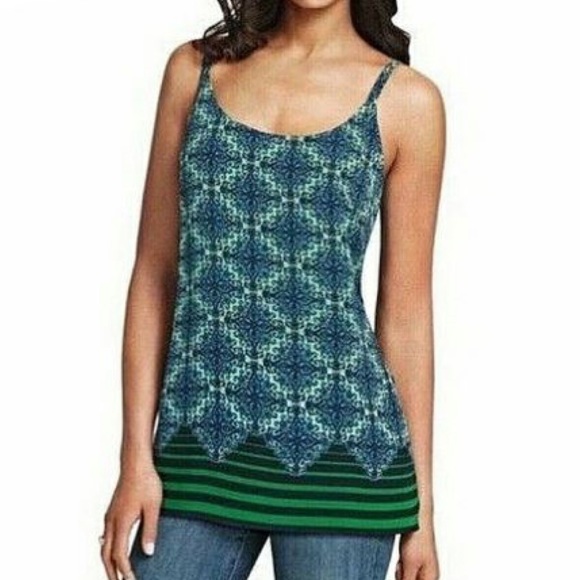 CAbi Tops - CAbi Border Stripe Cami Tank